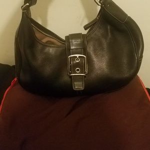 Black coach bag